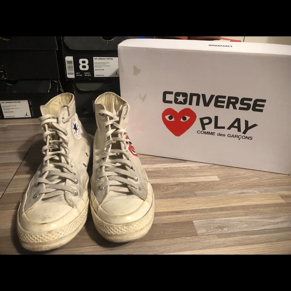Comme des Garçons Play Converse